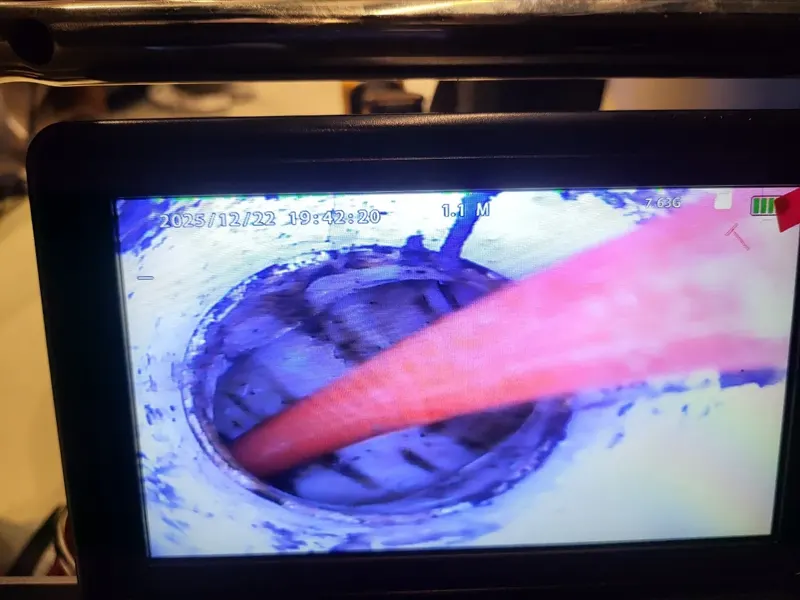 괴산 배관 내시경 진단 작업사례